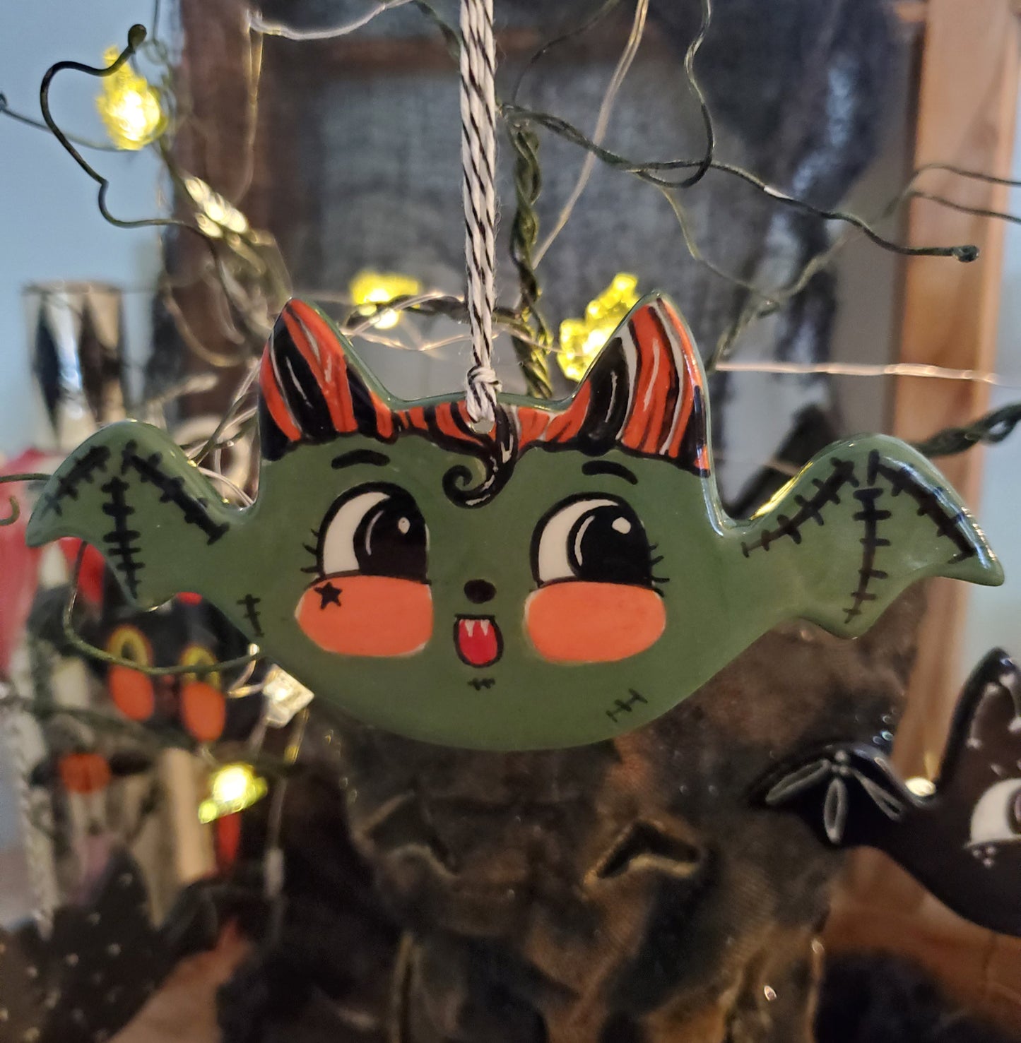 Johanna Parker Inspired Bat Ornament