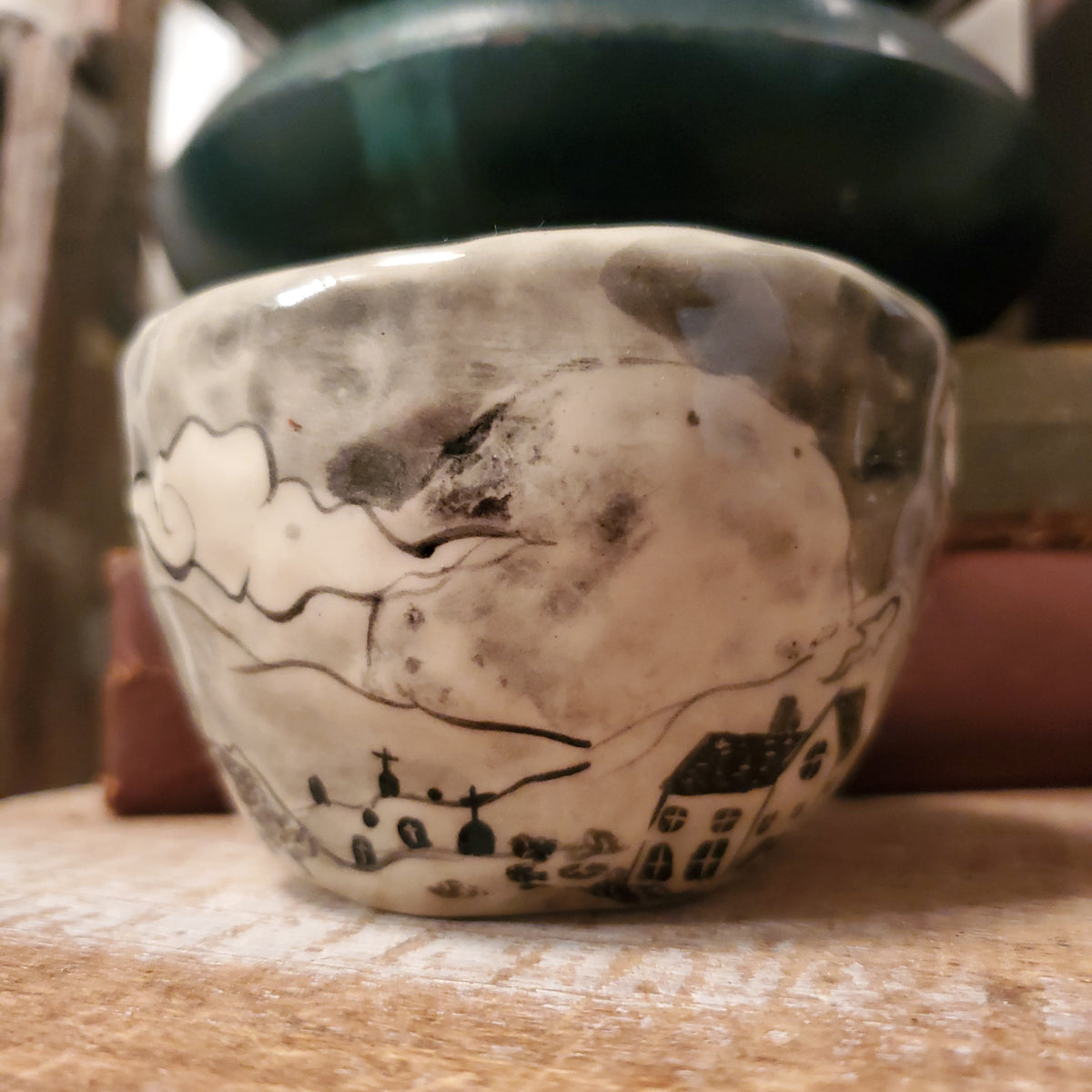 Spooky Pinch Pot