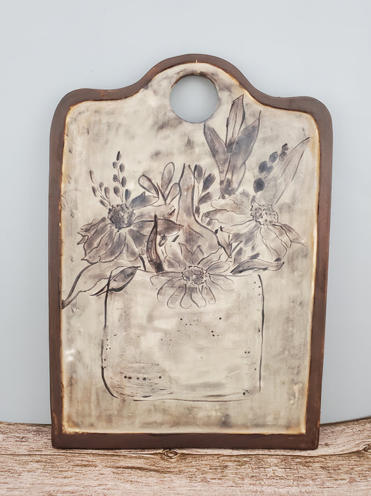 Small serving platter / cheese board