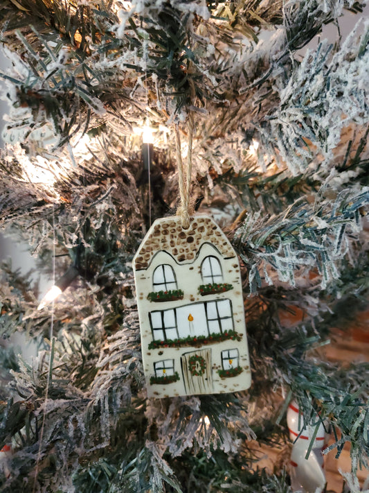 Christmas Cottage Ornament