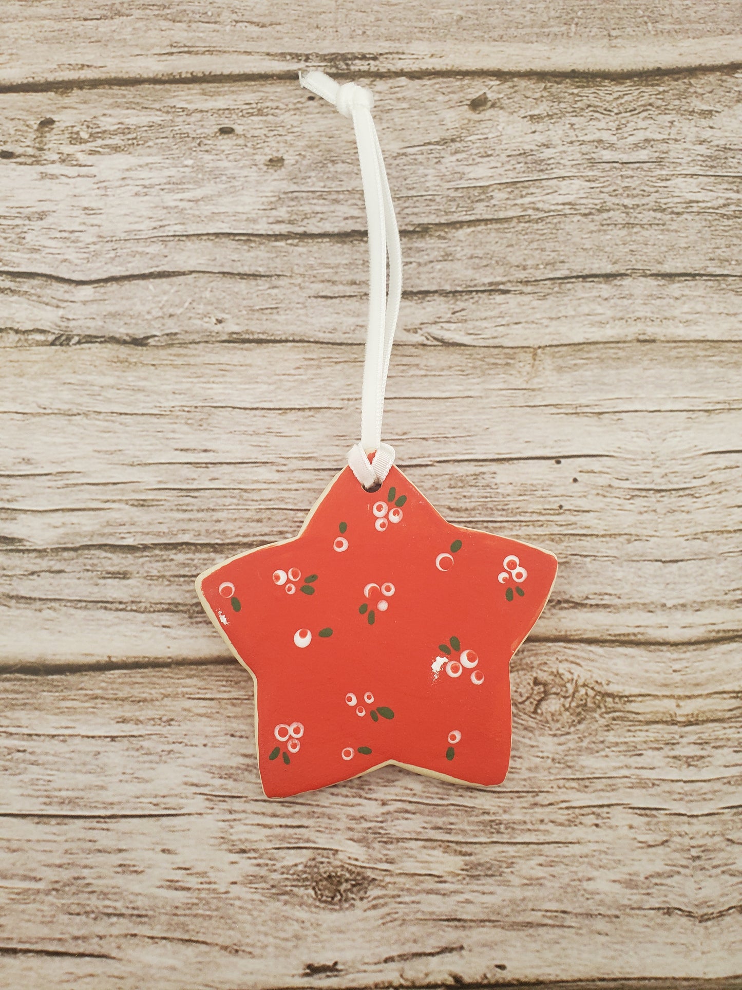 Holt Howard Inspired Starry Eyed Santa Ornament
