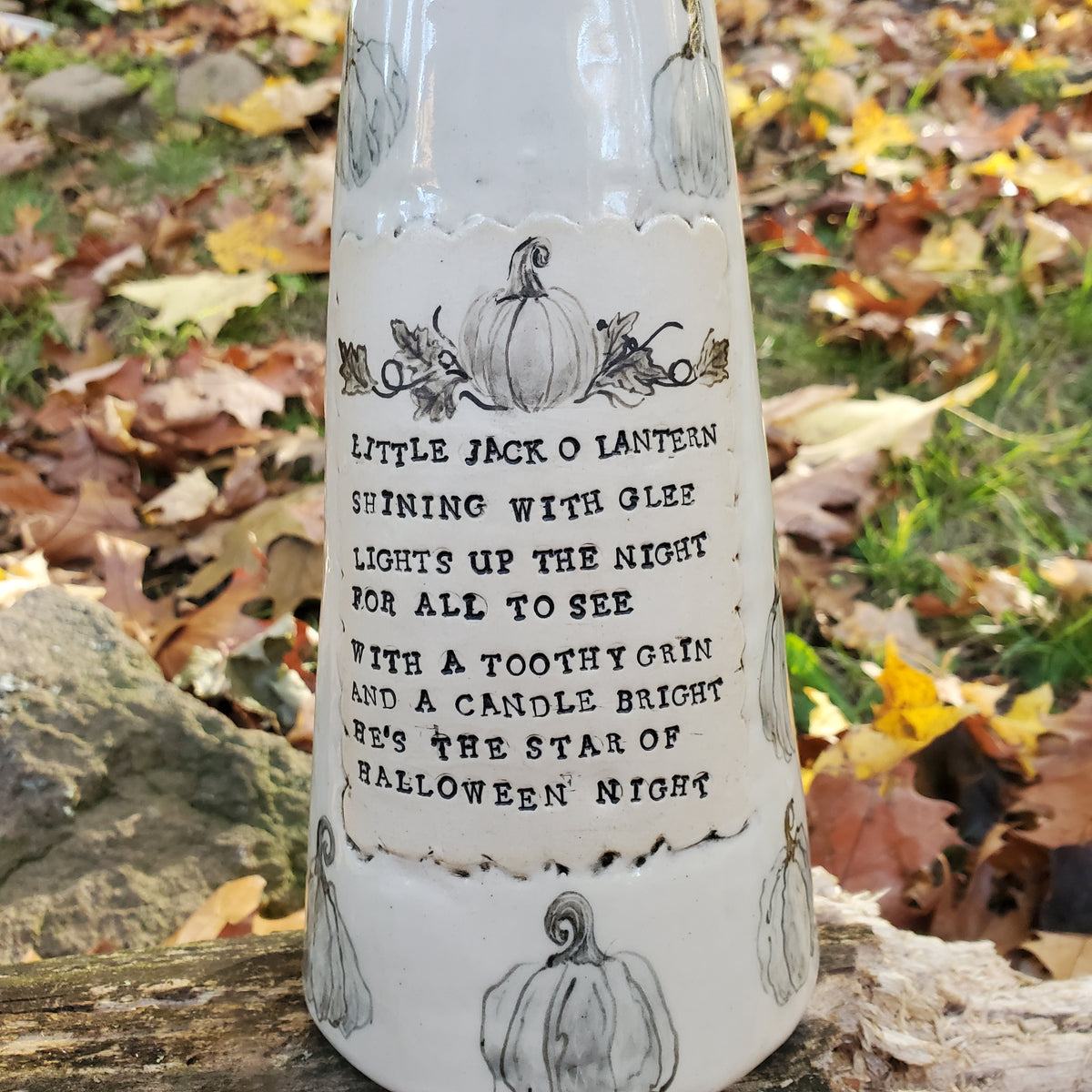 The Star of Halloween Night Vase