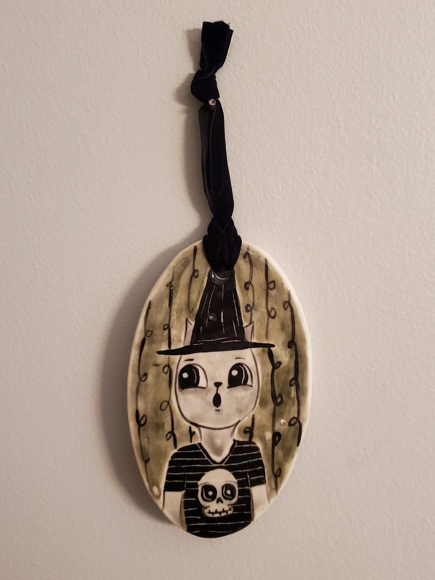 Double Sided Halloween picture / ornament