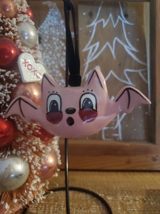 Johanna Parker Inspired Valentine Bat Ornament (Discounted)