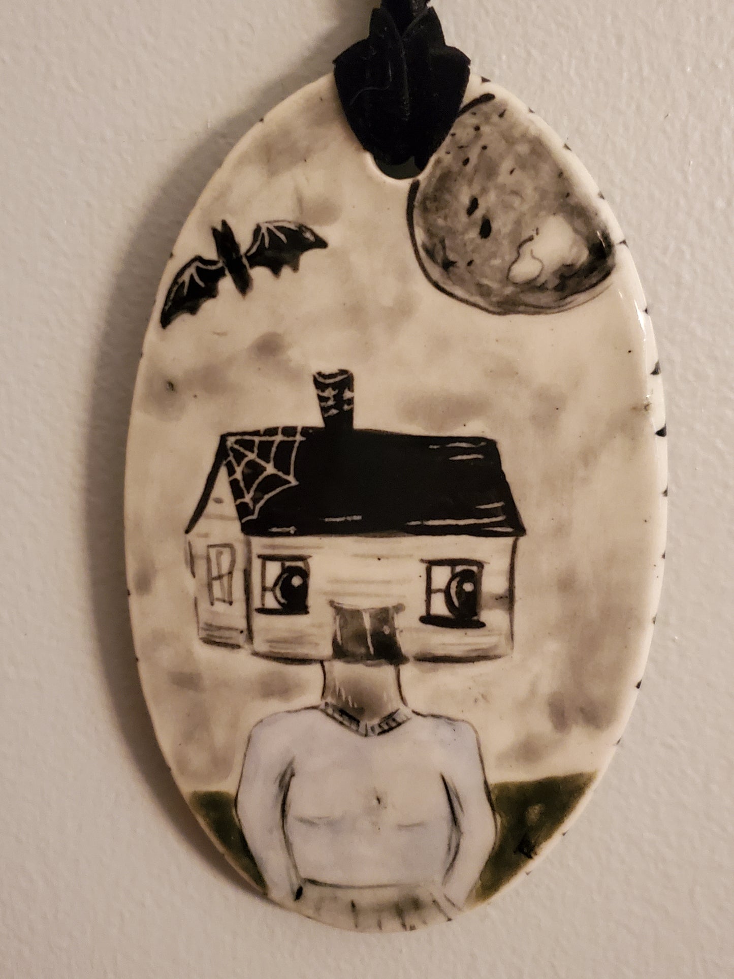 Double Sided Halloween picture / ornament