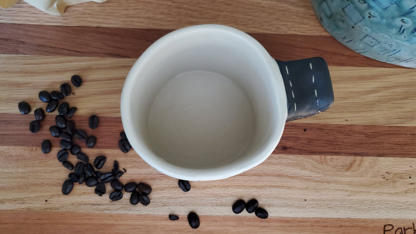 Handmade ceramic mug