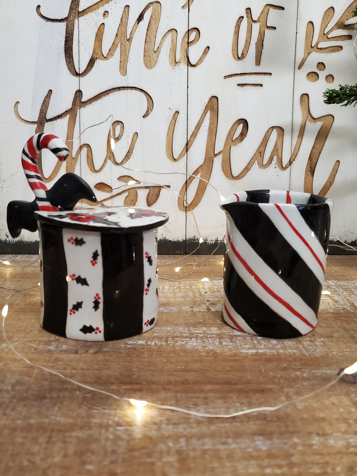 Merry Spookmas Cream and Sugar