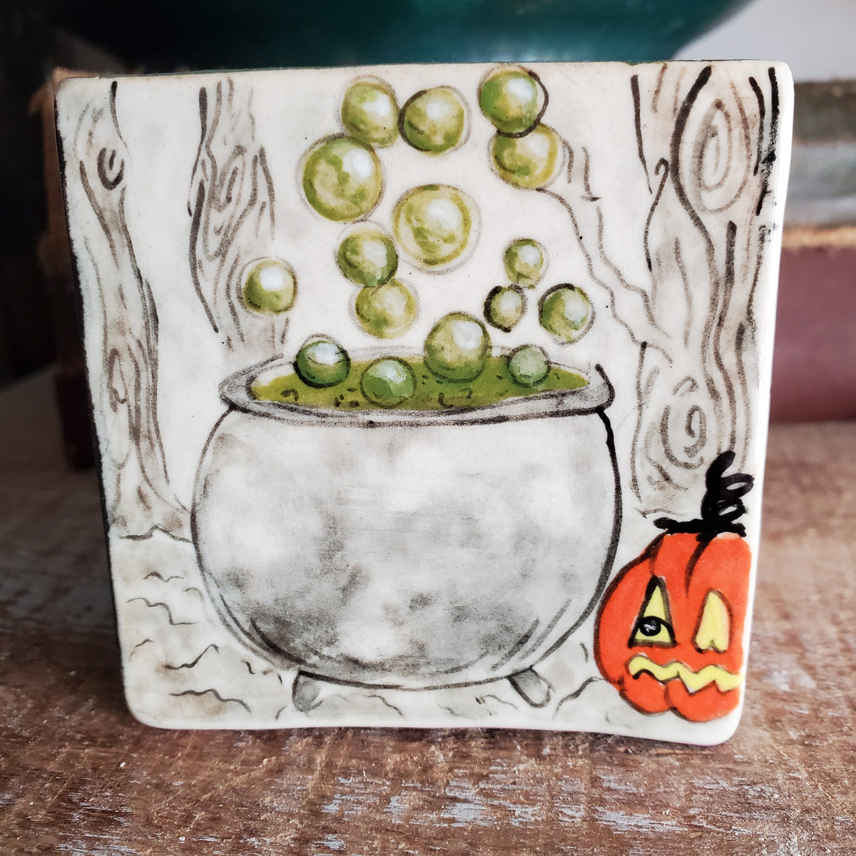 Halloween Letter block