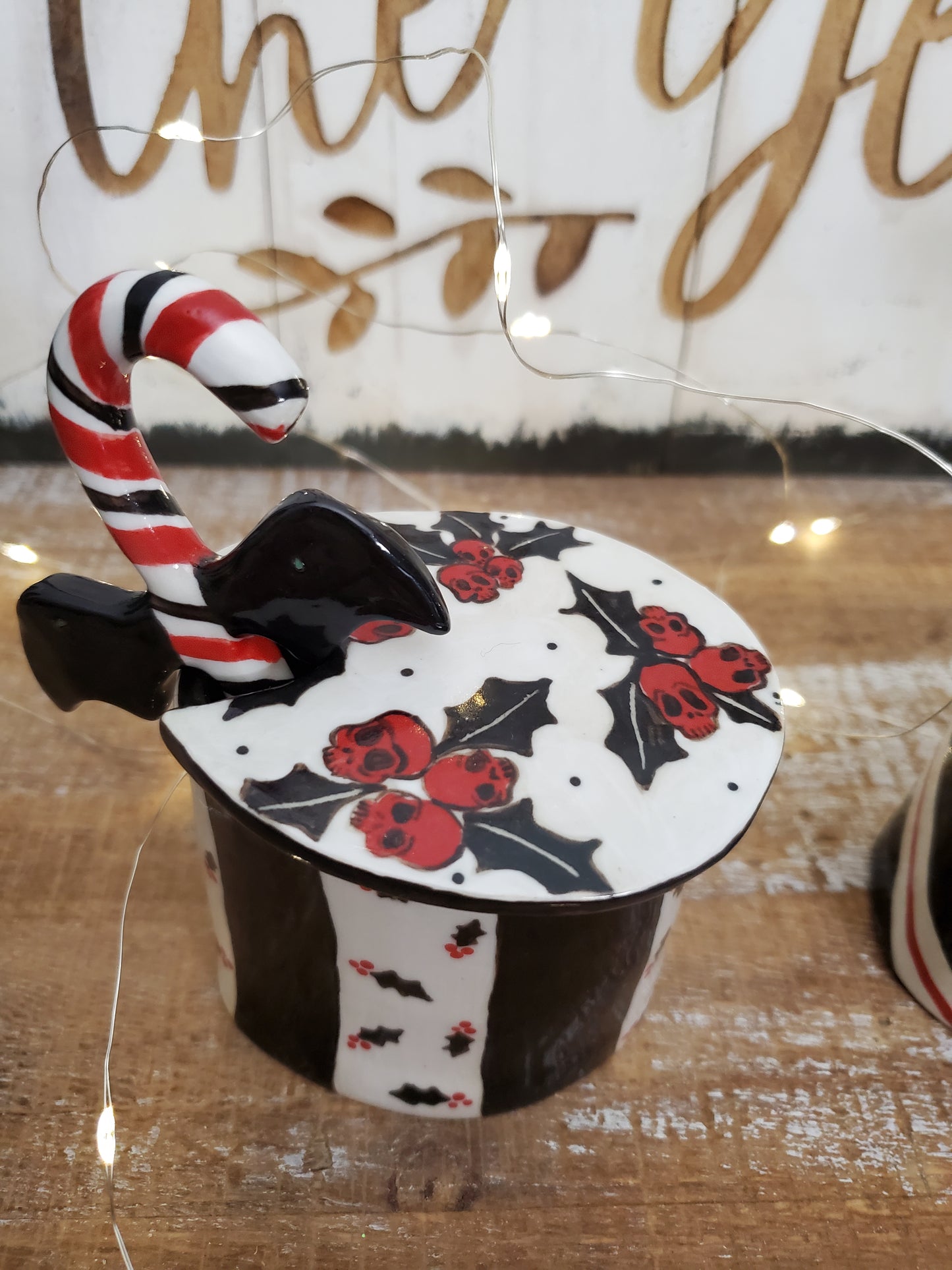 Merry Spookmas Cream and Sugar