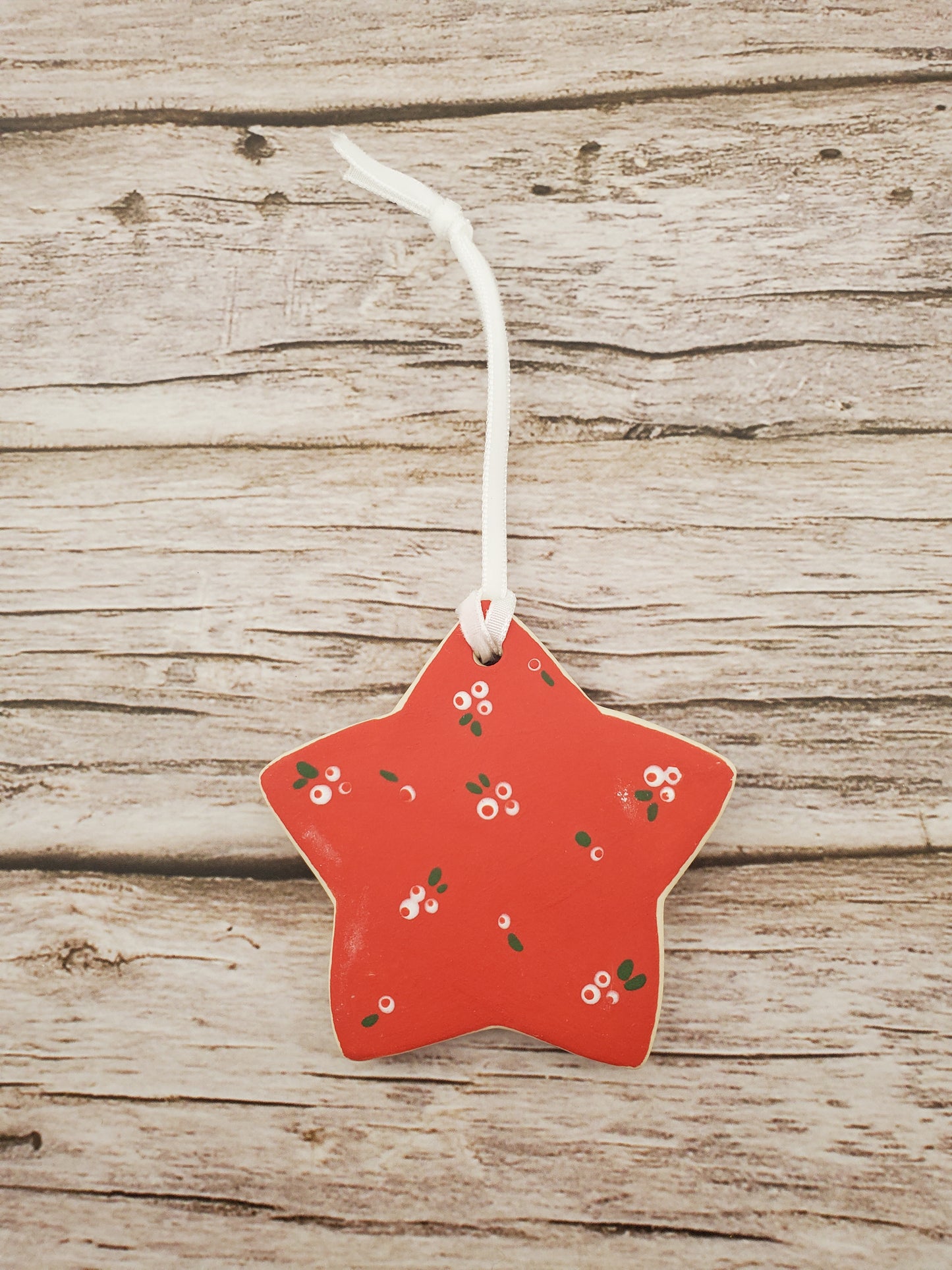 Holt Howard Inspired Starry Eyed Santa Ornament