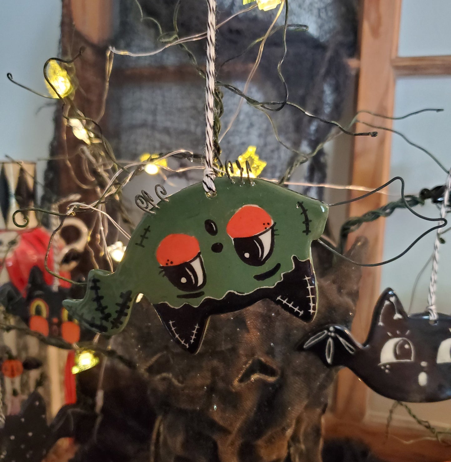 Johanna Parker Inspired Bat Ornament