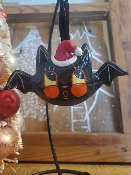 Johanna Parker Inspired Holiday Bat Ornament