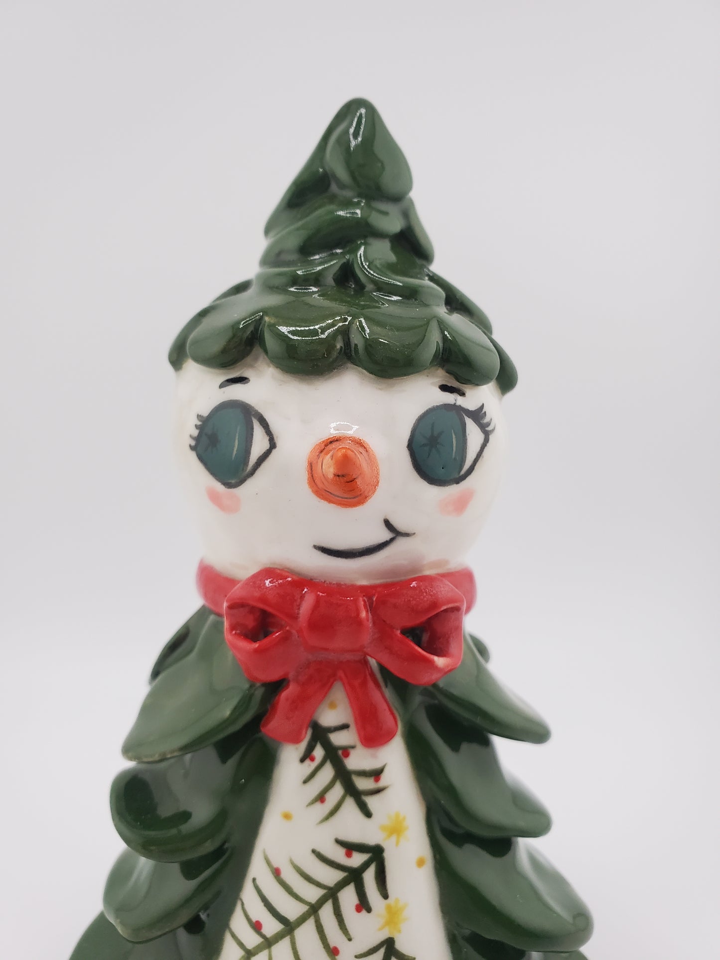 Holt Howard Inspired Christmas Tree Snowman