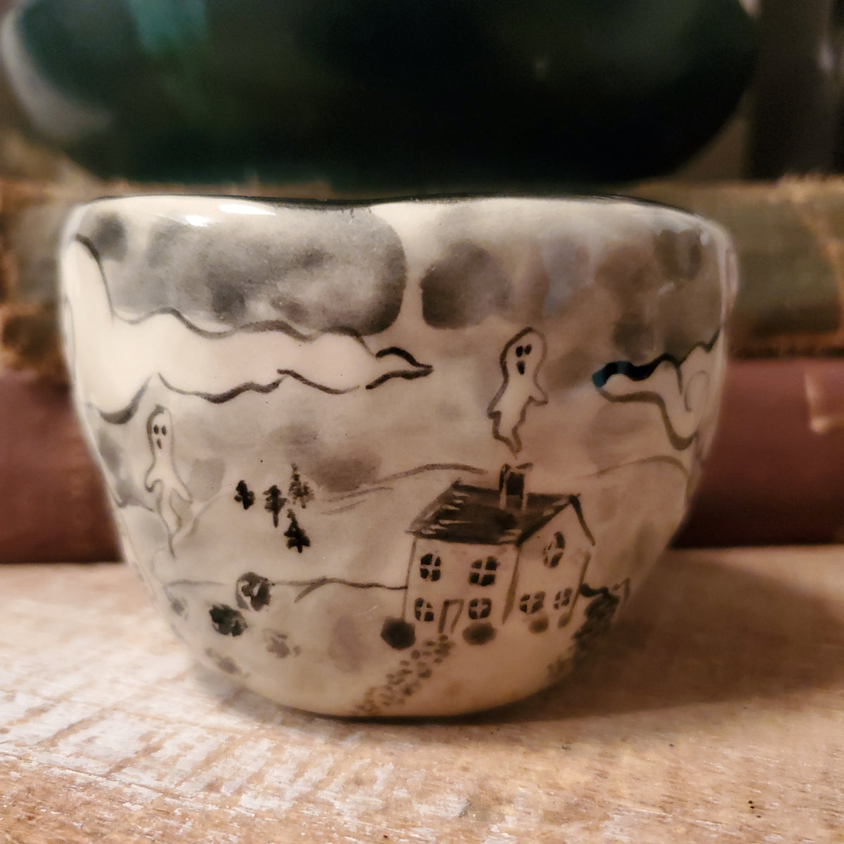 Spooky Pinch Pot
