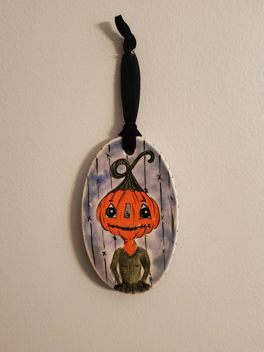 Double Sided Halloween picture / ornament