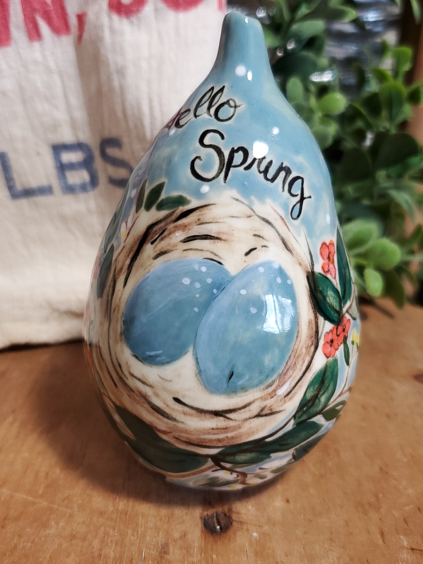 Hello Spring Pear ( no rattle )