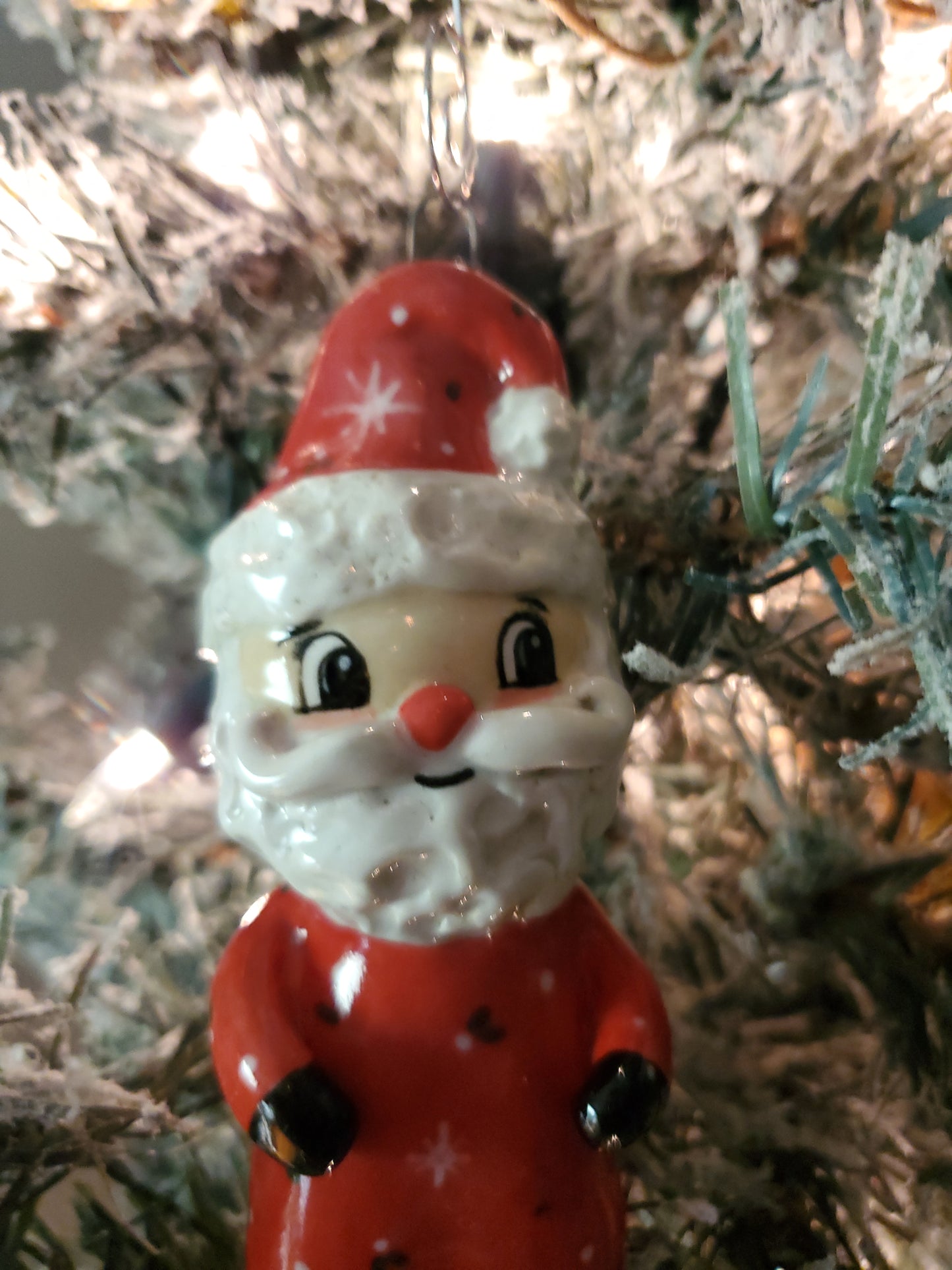 Whimsical Santa Ornament