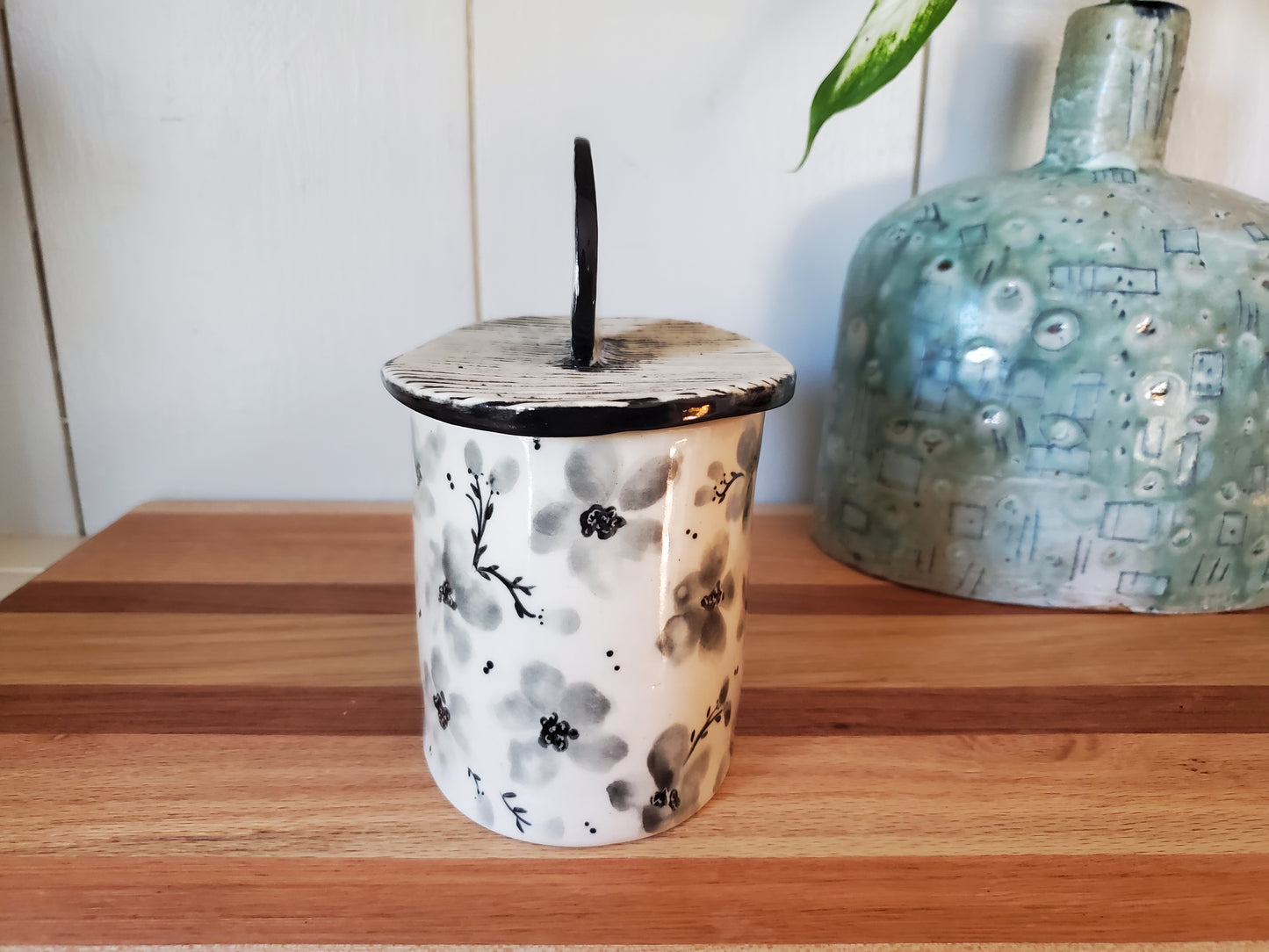 Always and Forever Lidded jar / vase