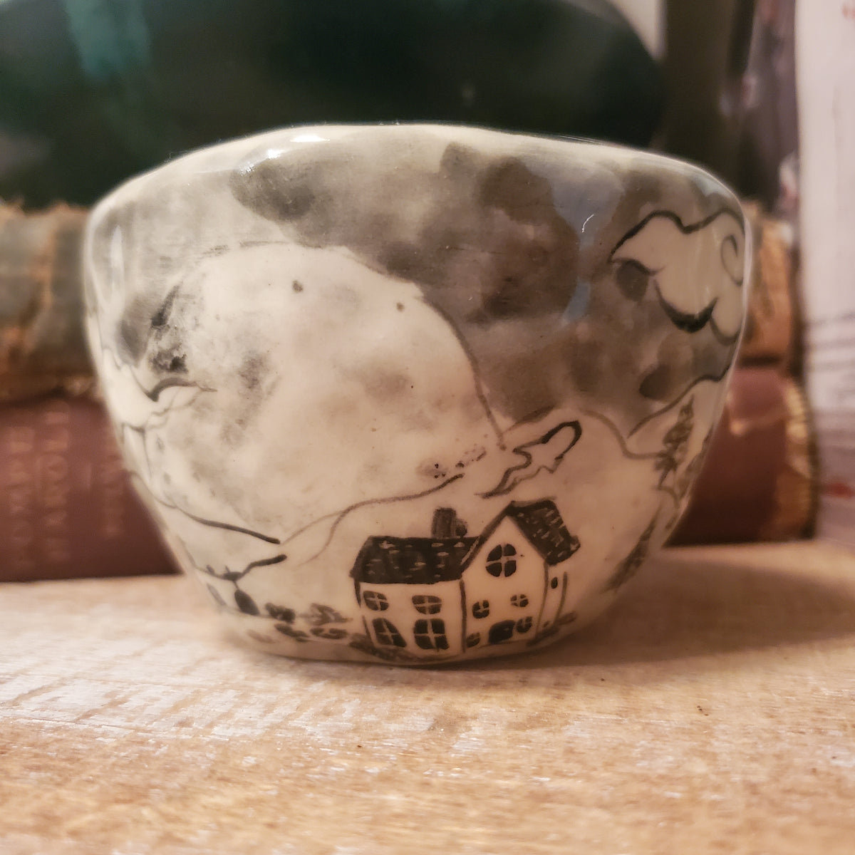 Spooky Pinch Pot