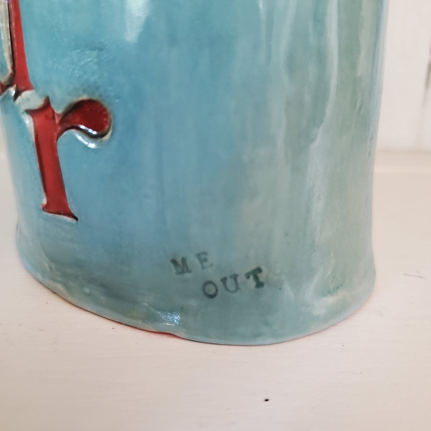 Tip me over pitcher