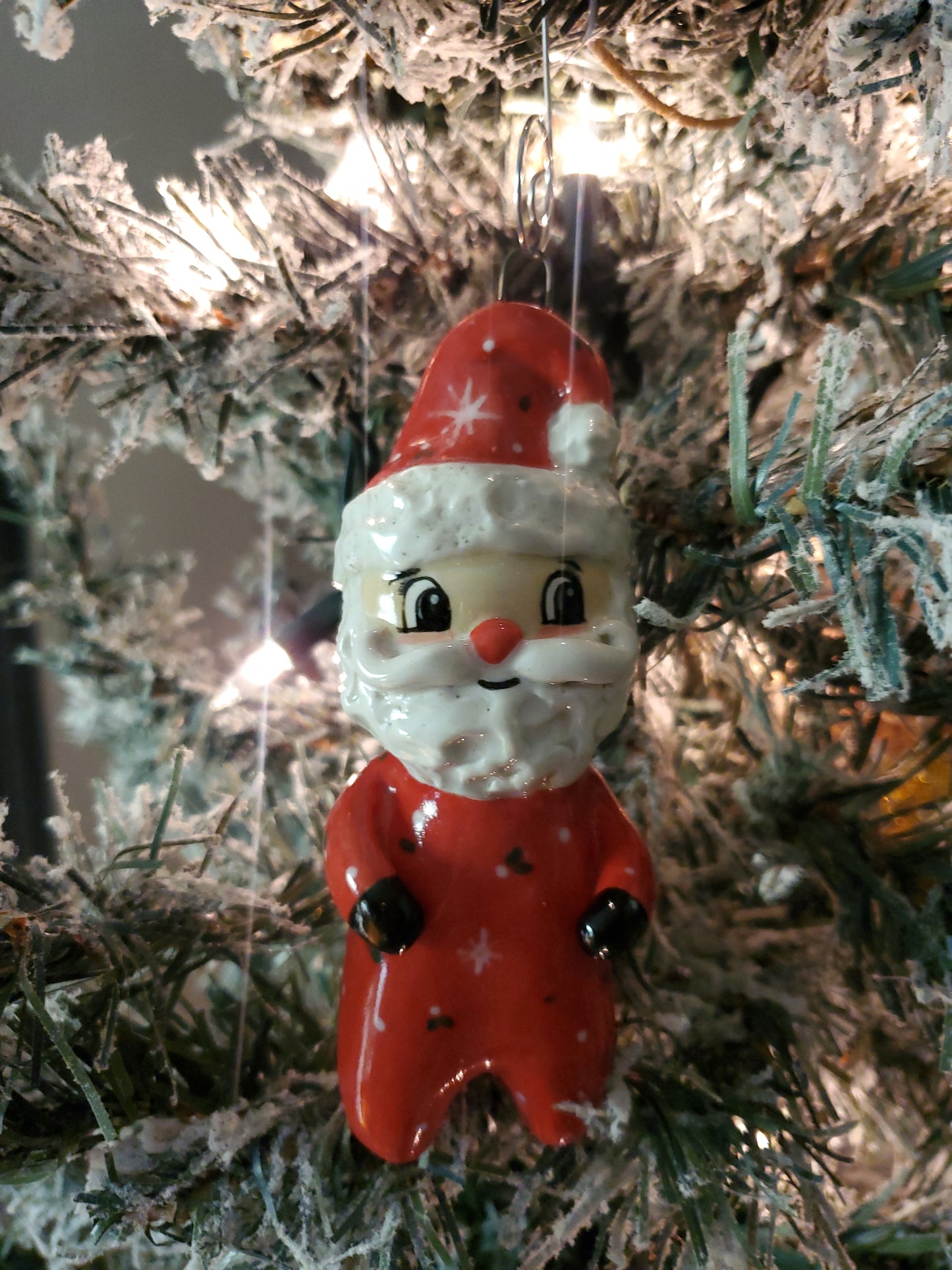 Whimsical Santa Ornament