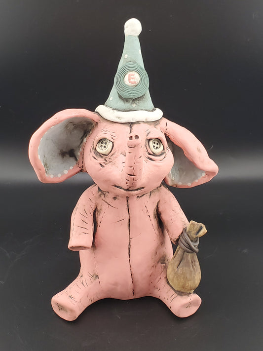 Button Eyed voodoo Elephant