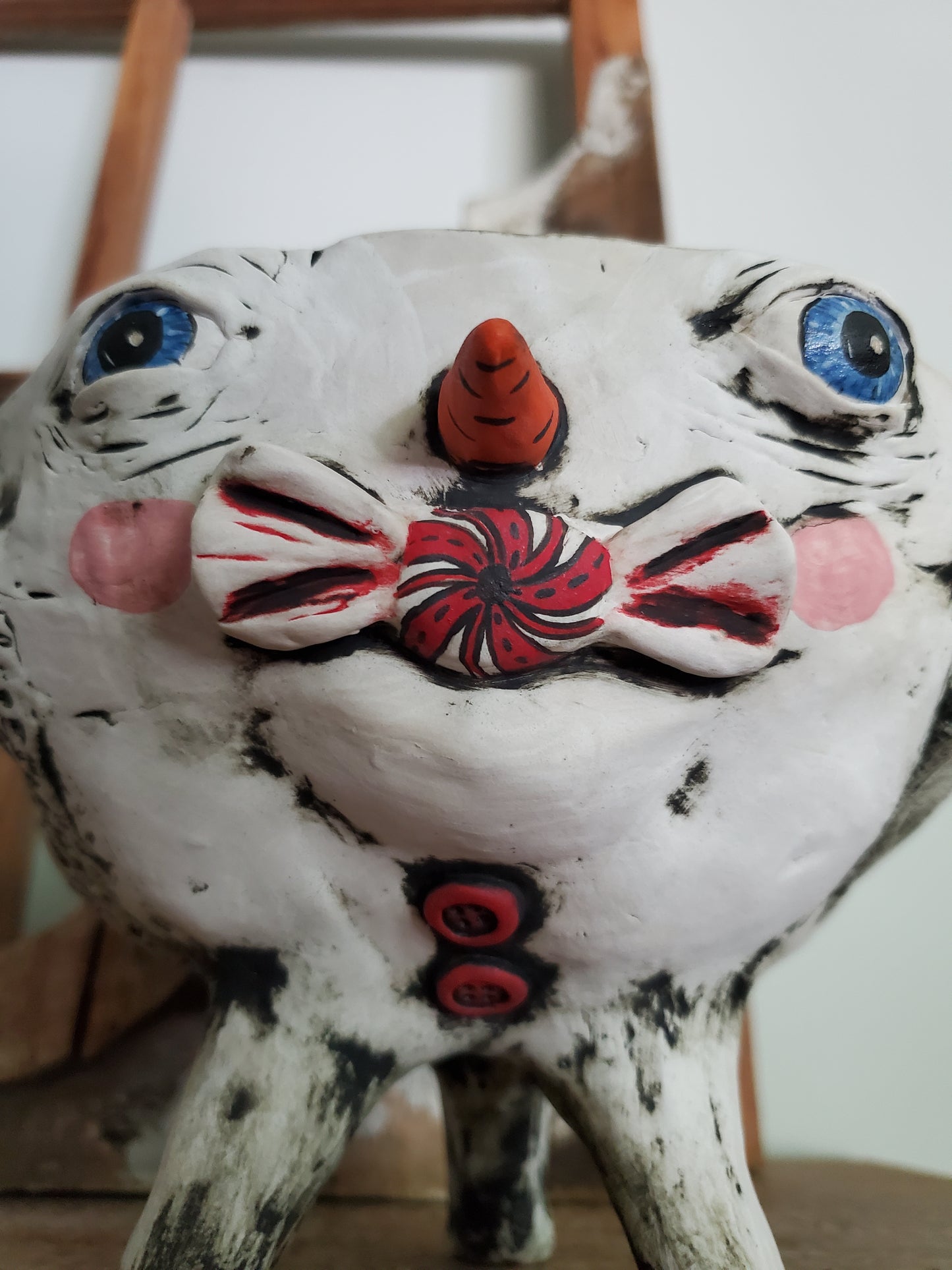 Snowman candy bowl