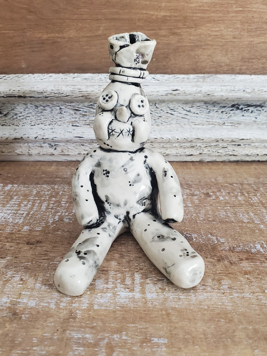 Floral Voodoo figurine