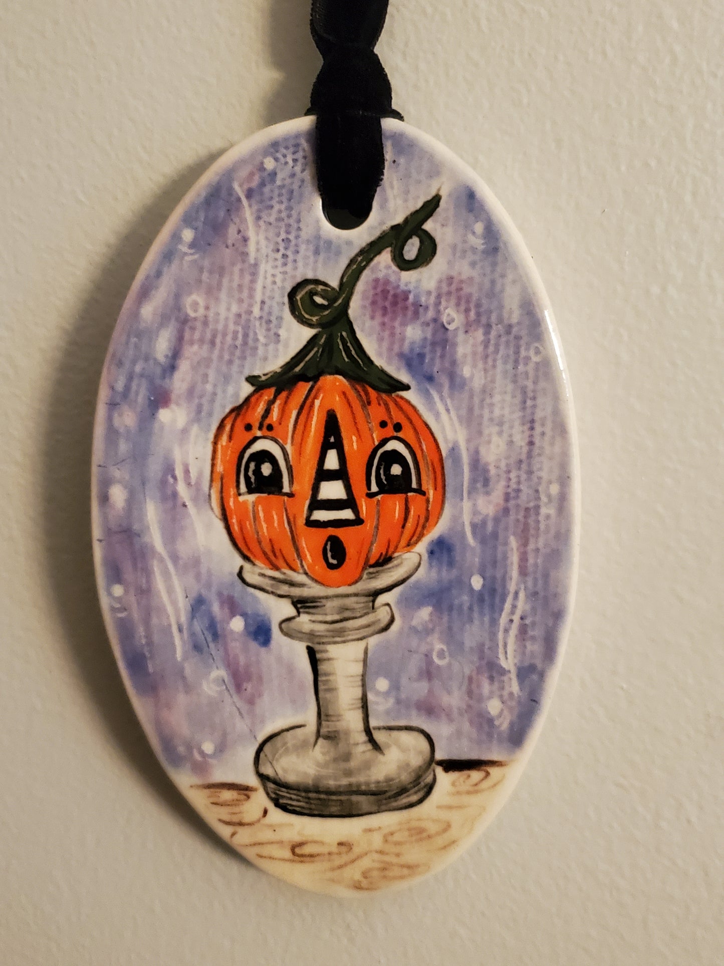 Double Sided Halloween picture / ornament