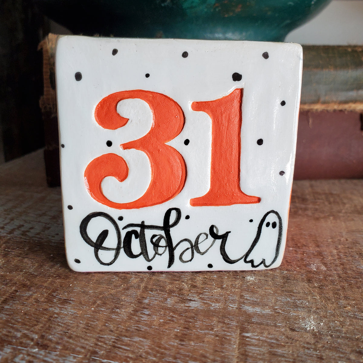 Halloween Letter block