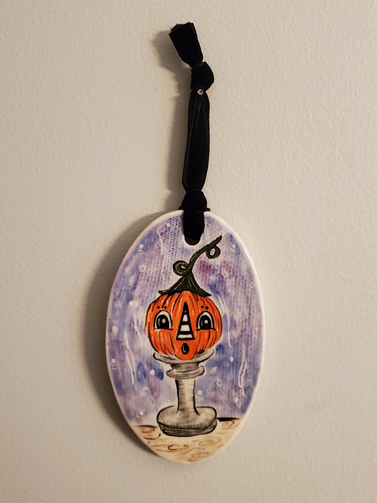 Double Sided Halloween picture / ornament