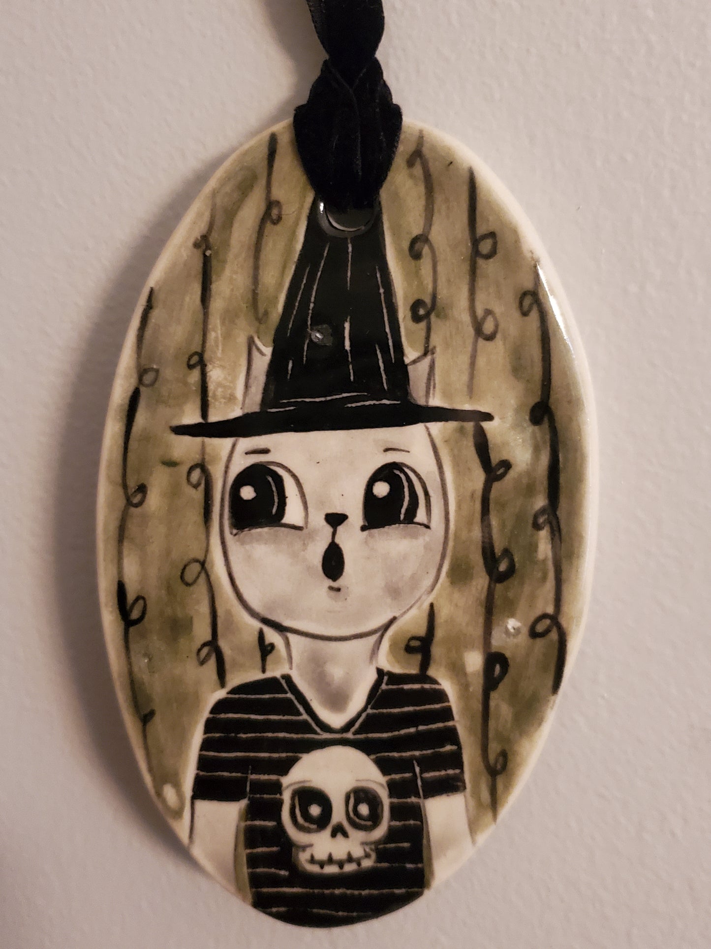 Double Sided Halloween picture / ornament