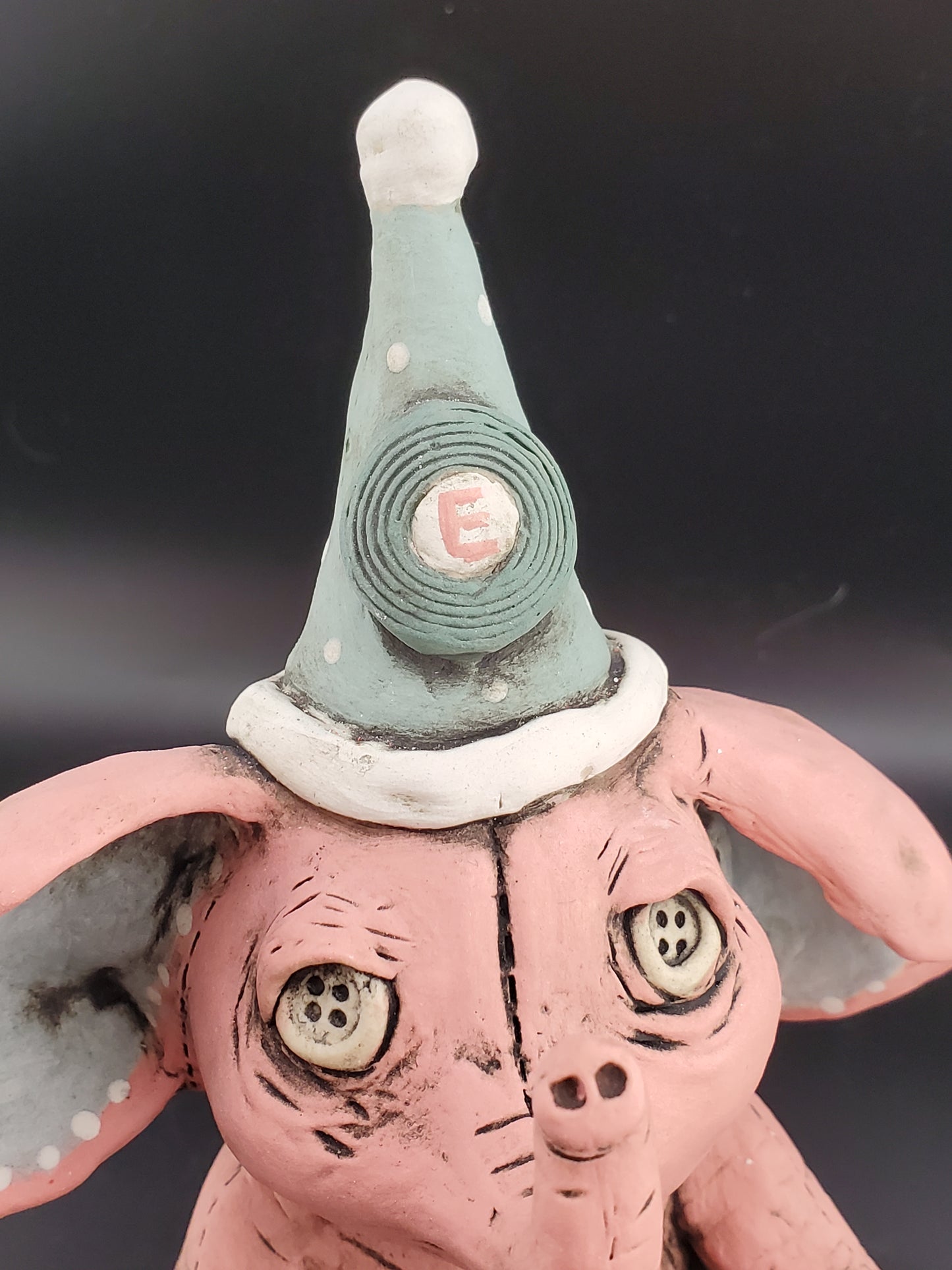 Button Eyed voodoo Elephant