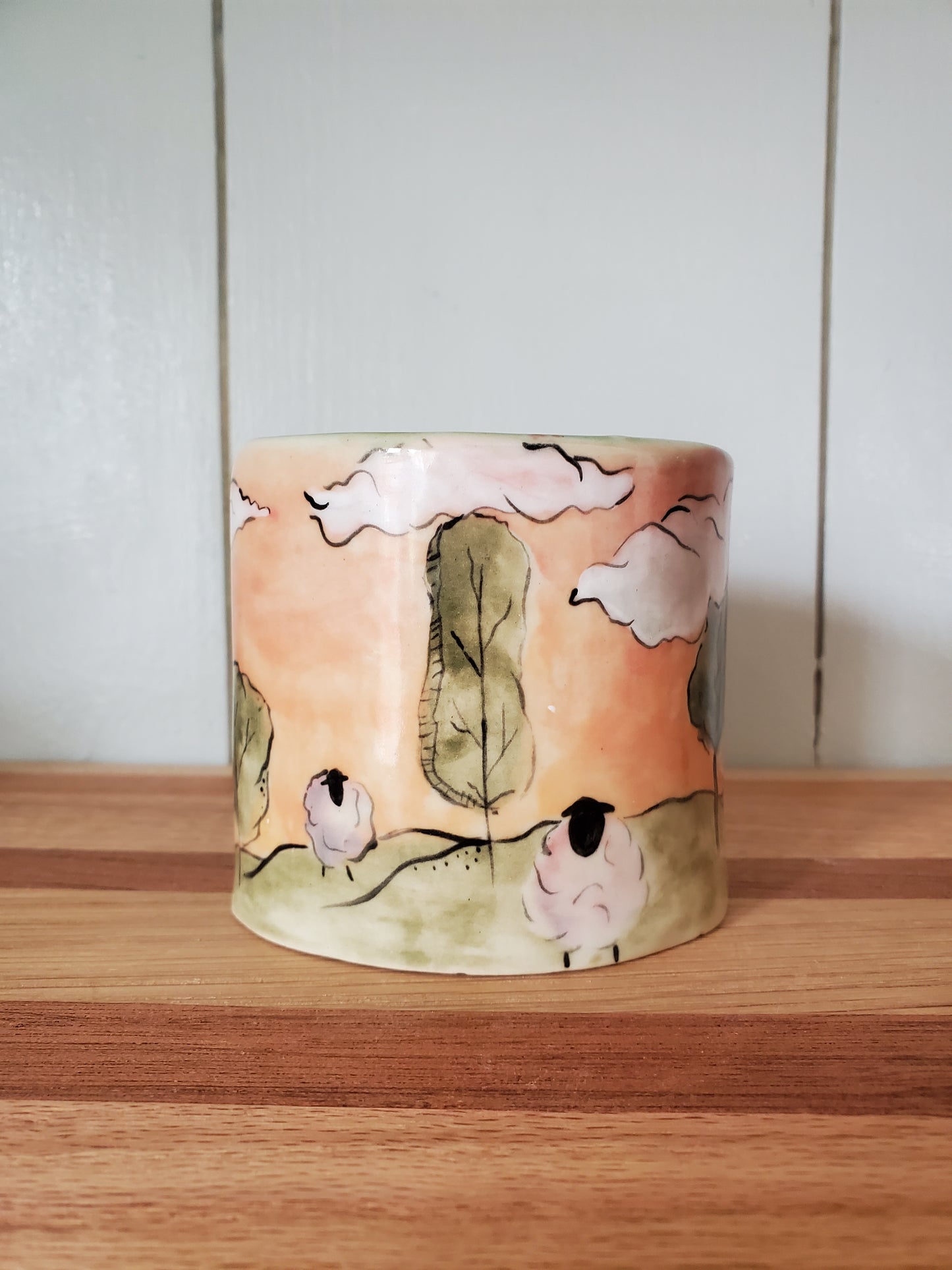 Sheep 10oz cup / vase