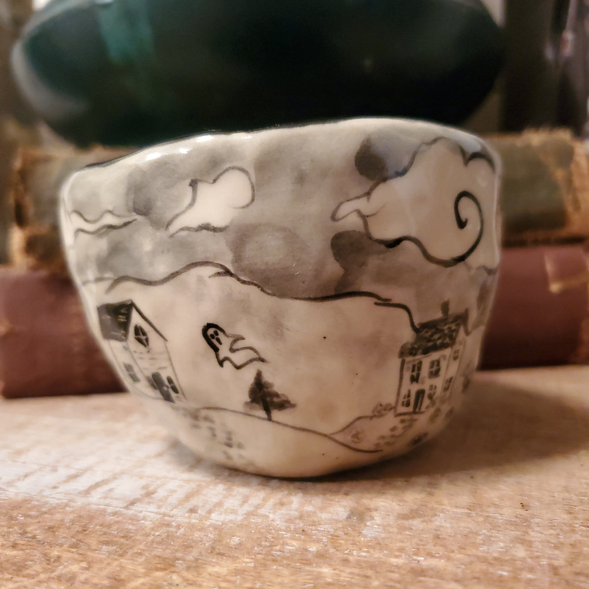 Spooky Pinch Pot