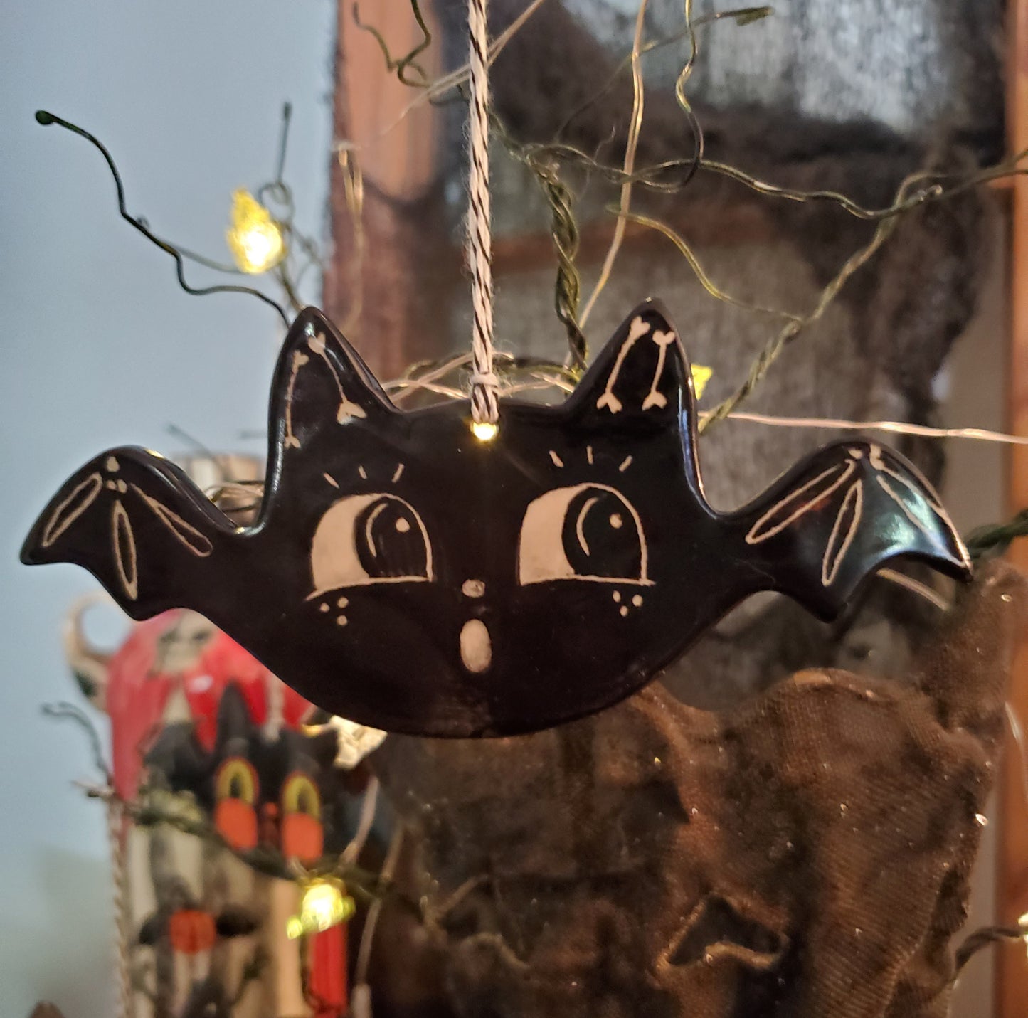 Johanna Parker Inspired Bat Ornament