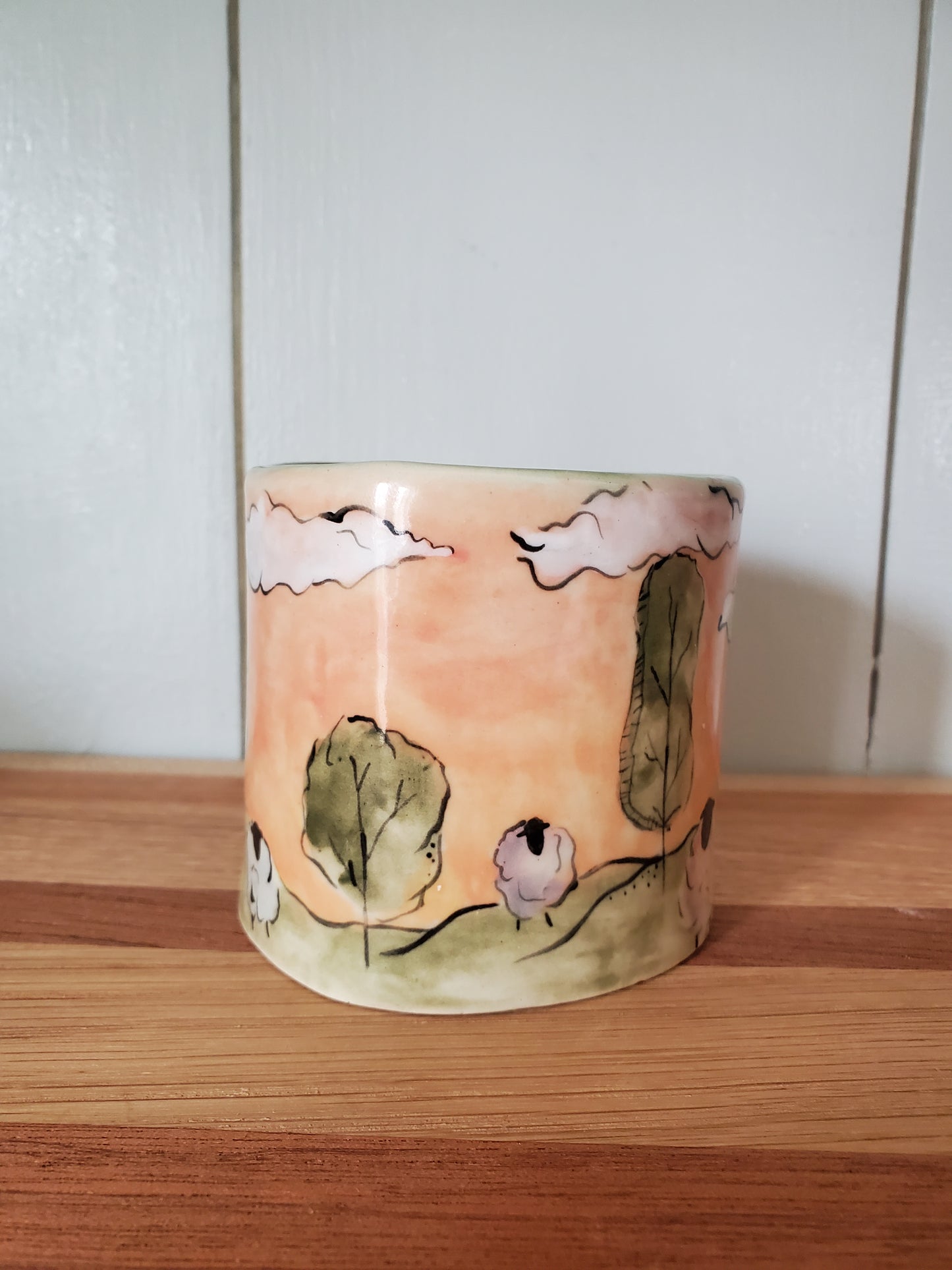 Sheep 10oz cup / vase