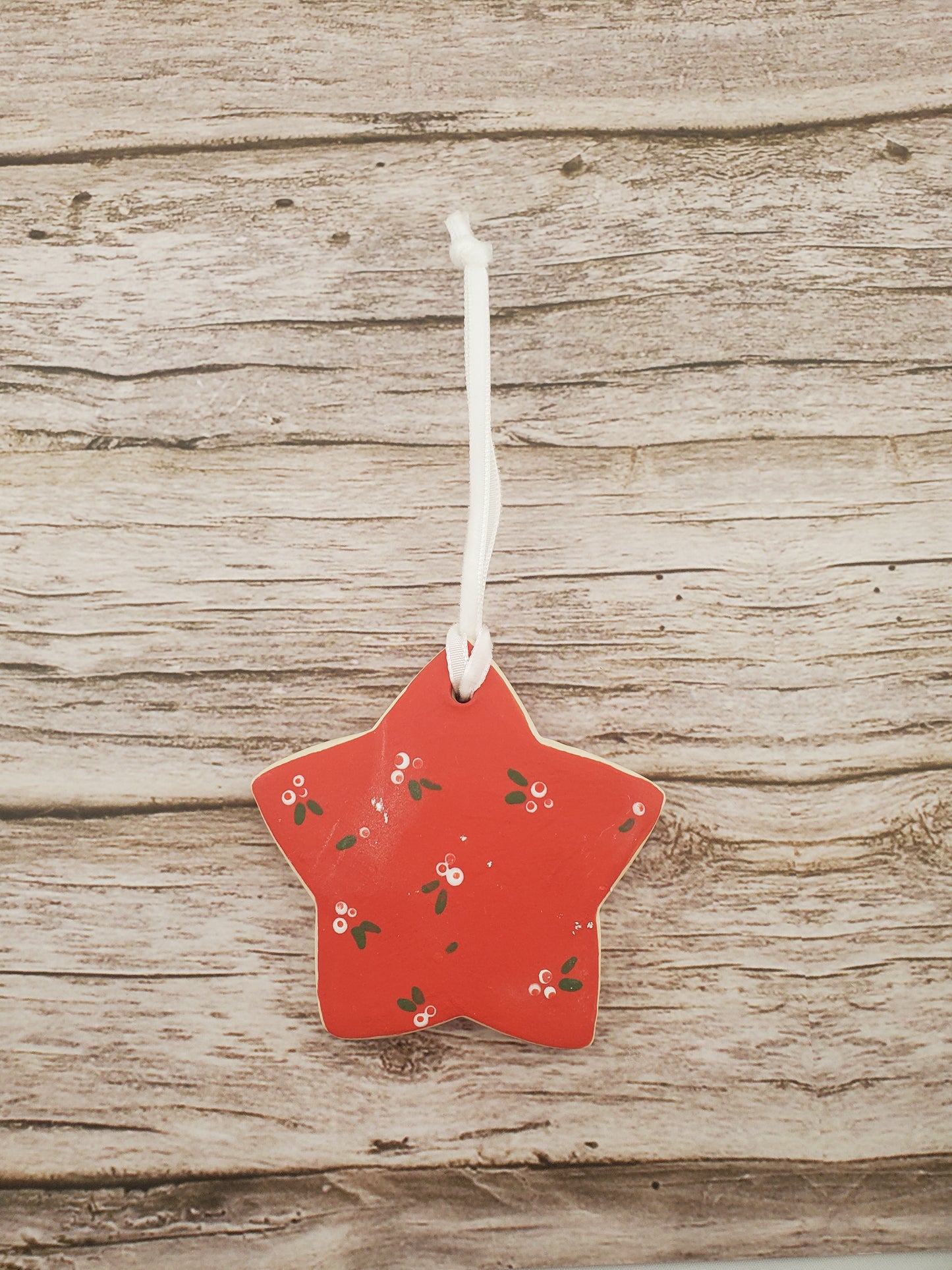 Holt Howard Inspired Starry Eyed Santa Ornament