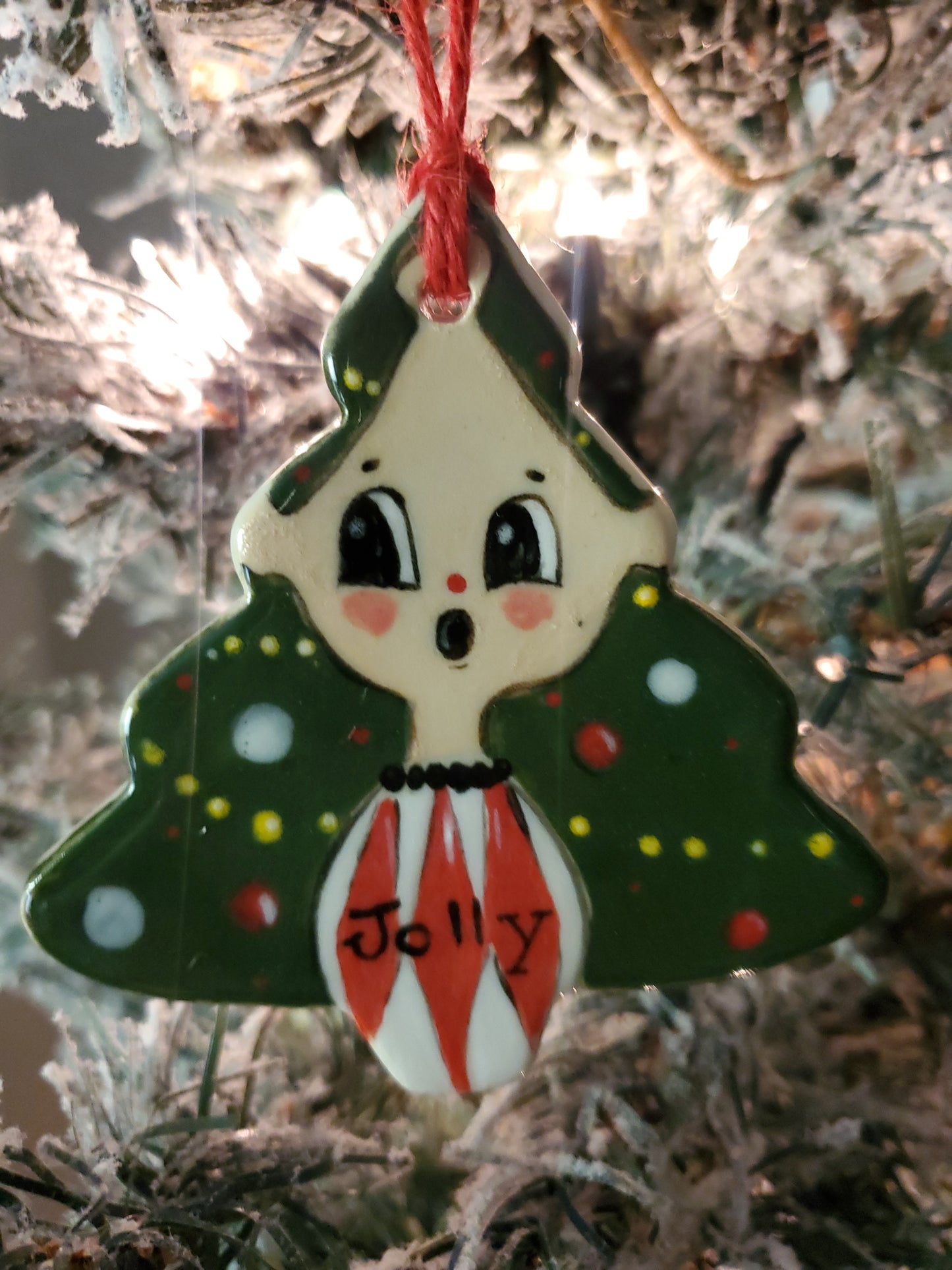 Holt Howard Jolly Pixie Ornament