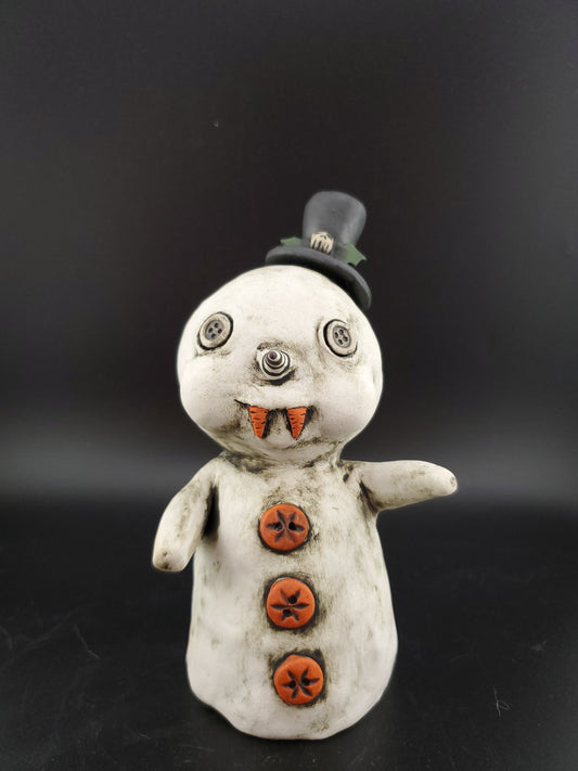 Frostbite The Carrot Tooth Voodoo Snowman