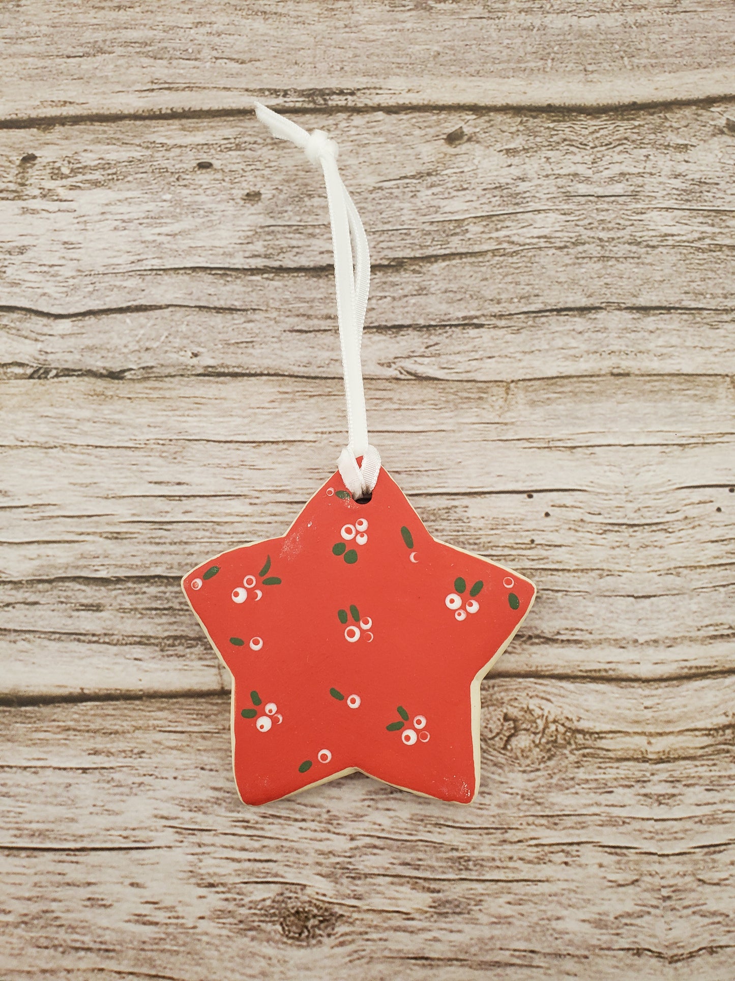 Holt Howard Inspired Starry Eyed Santa Ornament