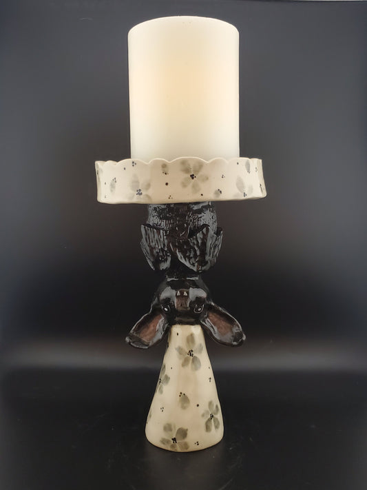 Little bat candle holder