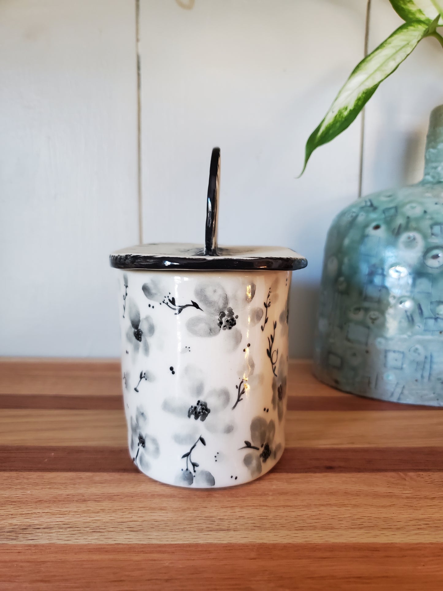 Always and Forever Lidded jar / vase