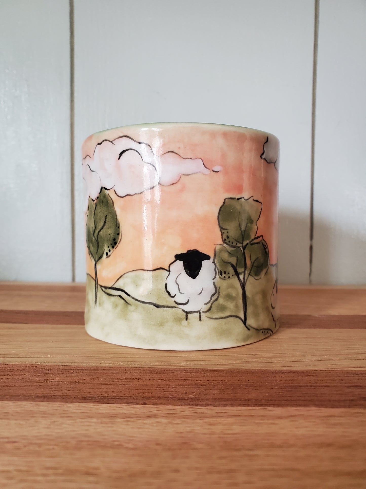 Sheep 10oz cup / vase