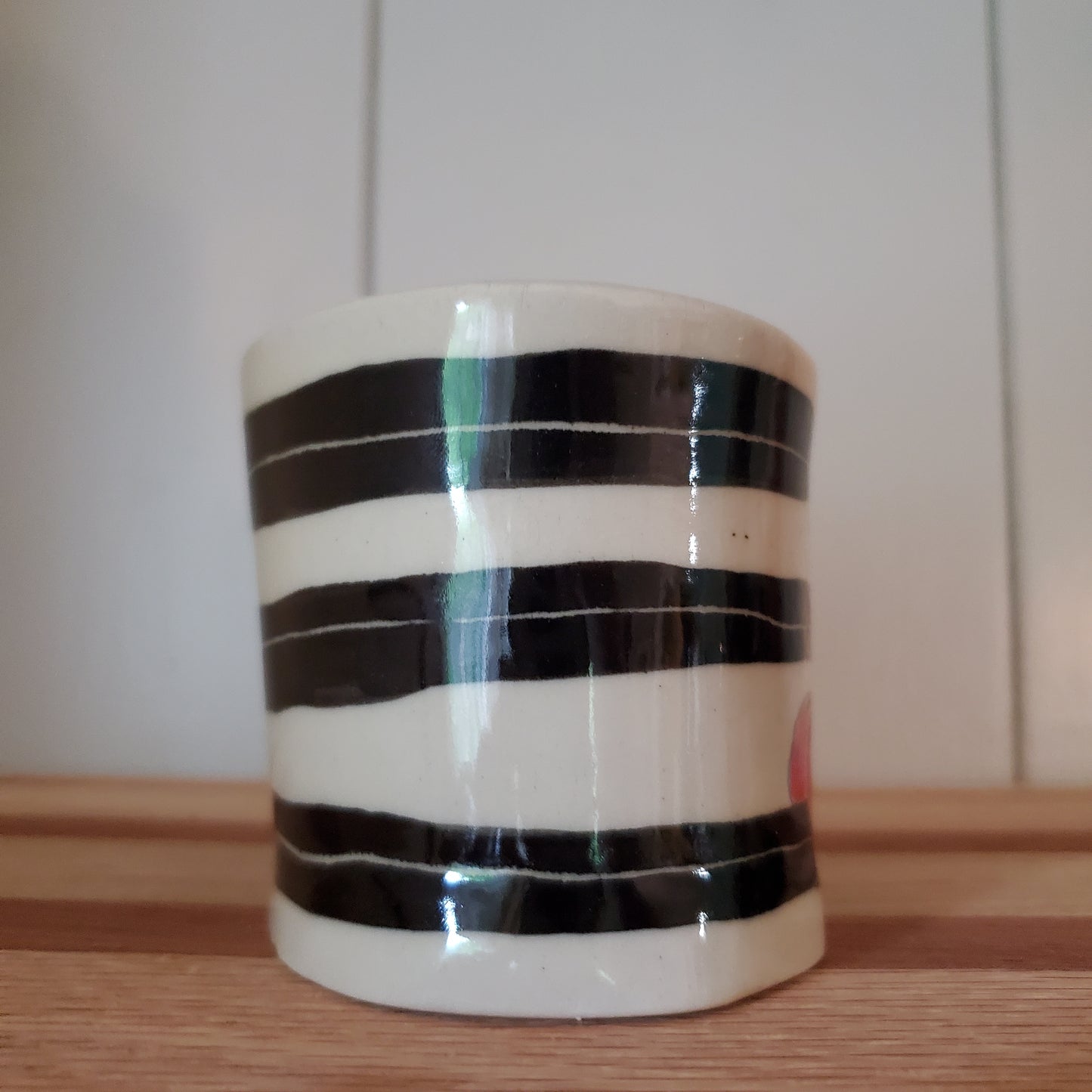 Red Poppy Vase