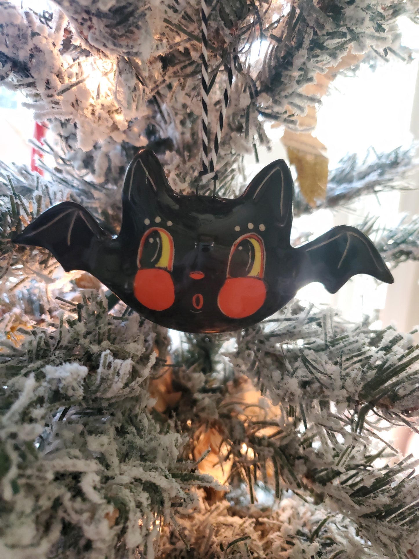 Johanna Parker Inspired Bat Ornament