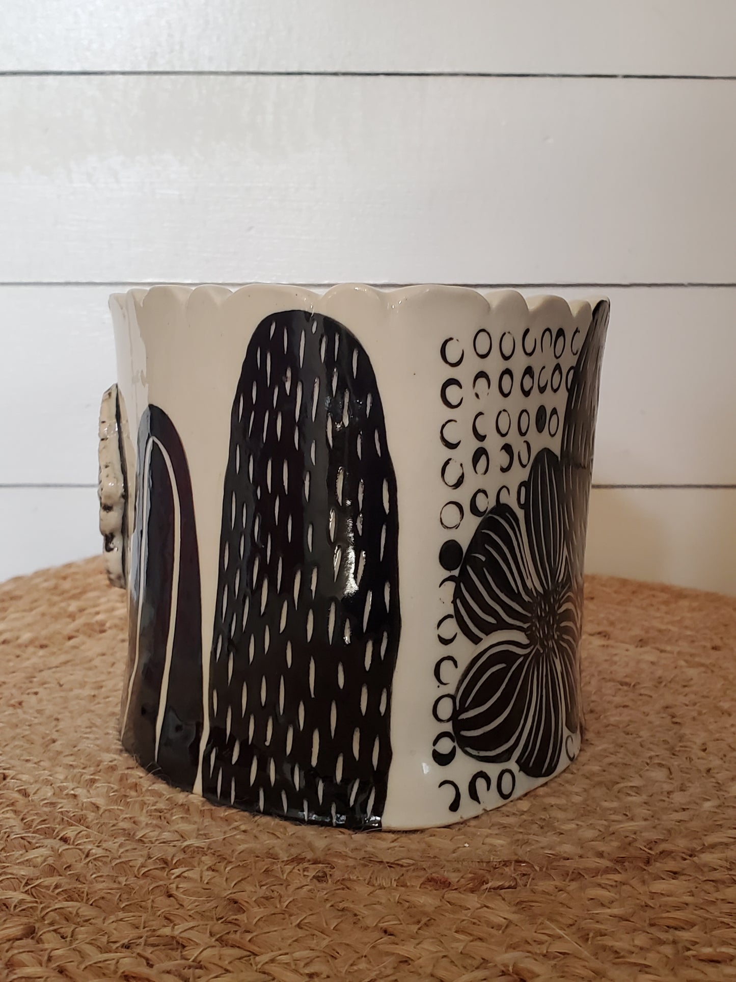 Sgraffito Vase