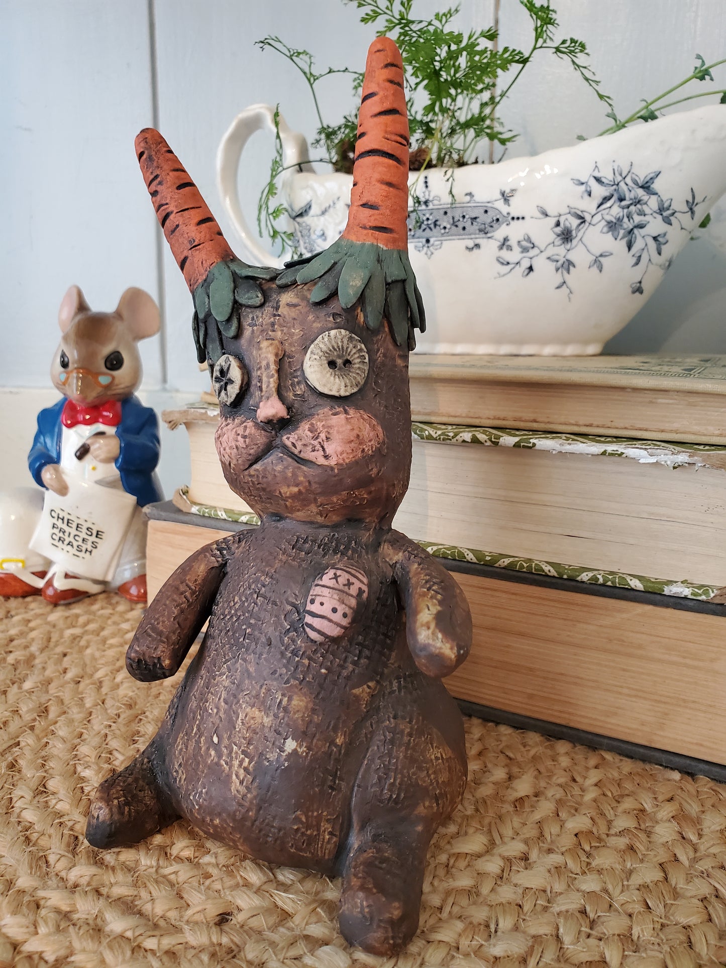 Little Bunny VooDoo Figurine