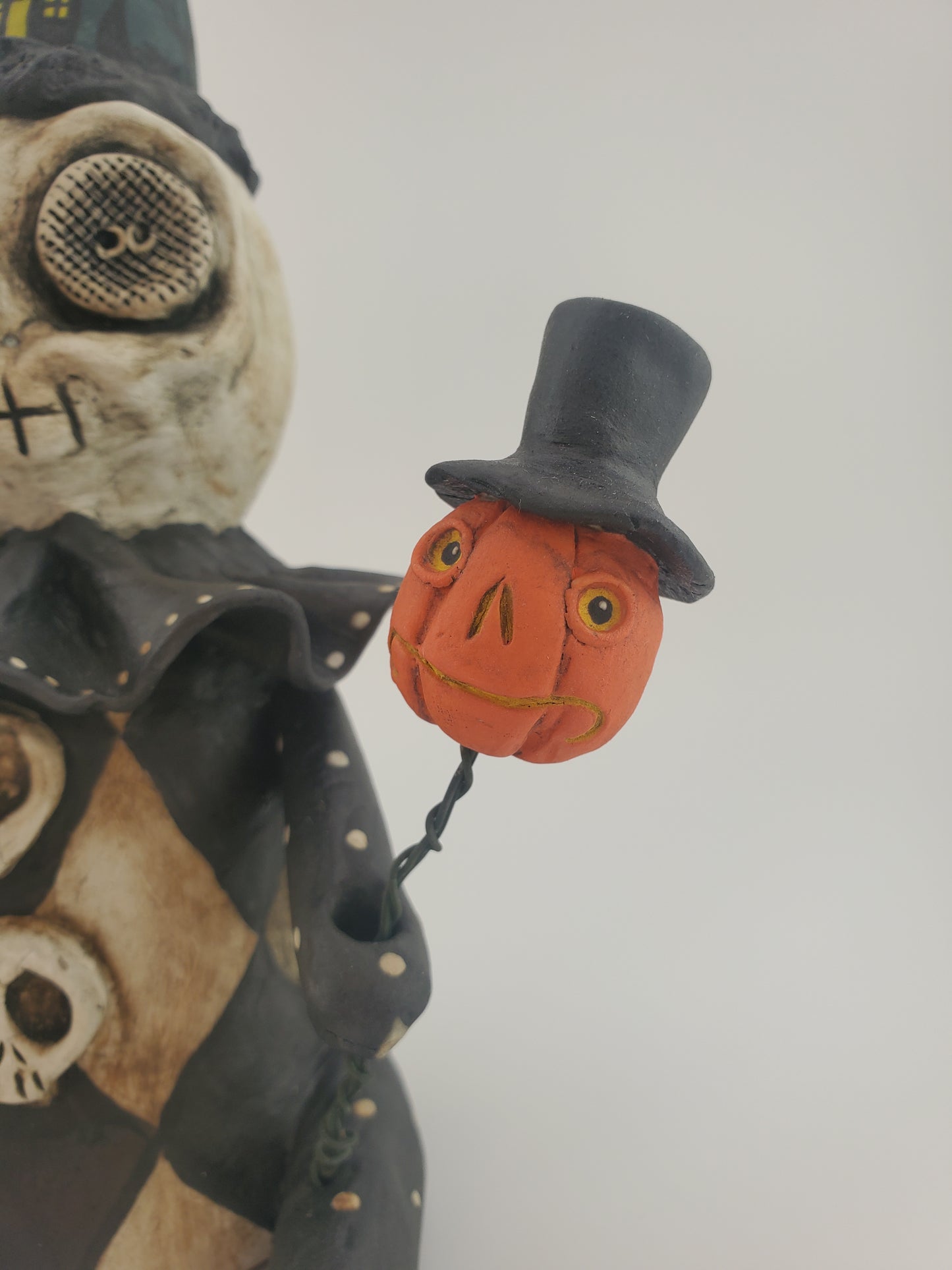 Harlequin Voodoo Skeleton and Jack