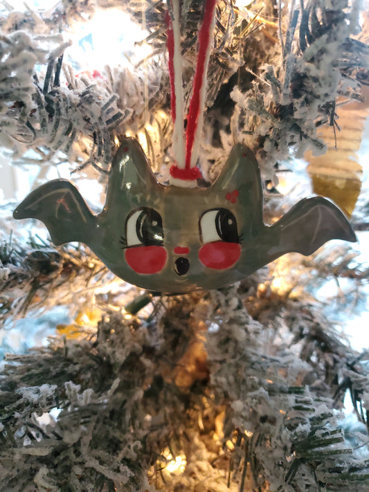 Johanna Parker Inspired Holiday Bat Ornament